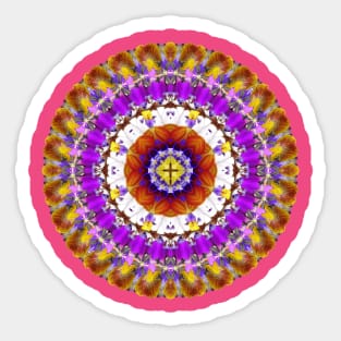 Mandala Magic - Lori's Love Cross Mandala Sticker